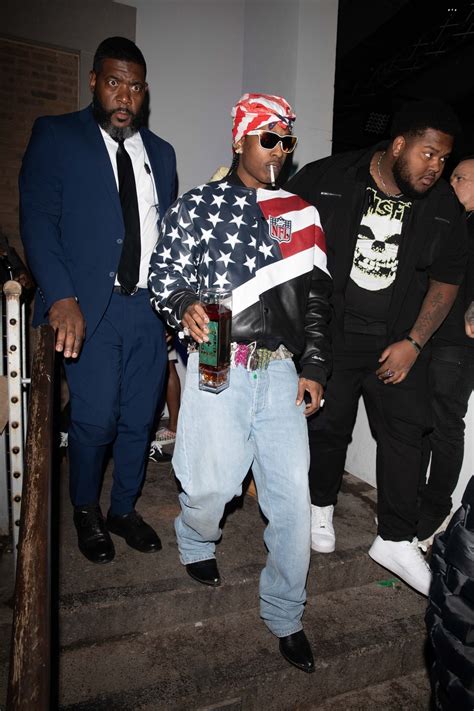 asap rocky gucci belt|A$AP Rocky's Super Bowl Look Was Jeff Hamilton Jacket & Alex .